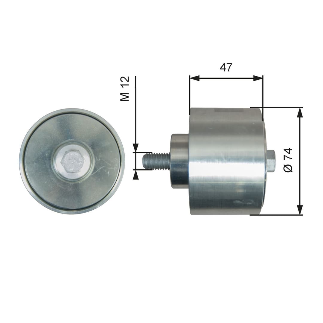 Rola ghidare/conducere, curea transmisie GATES FleetRunner™ T36637