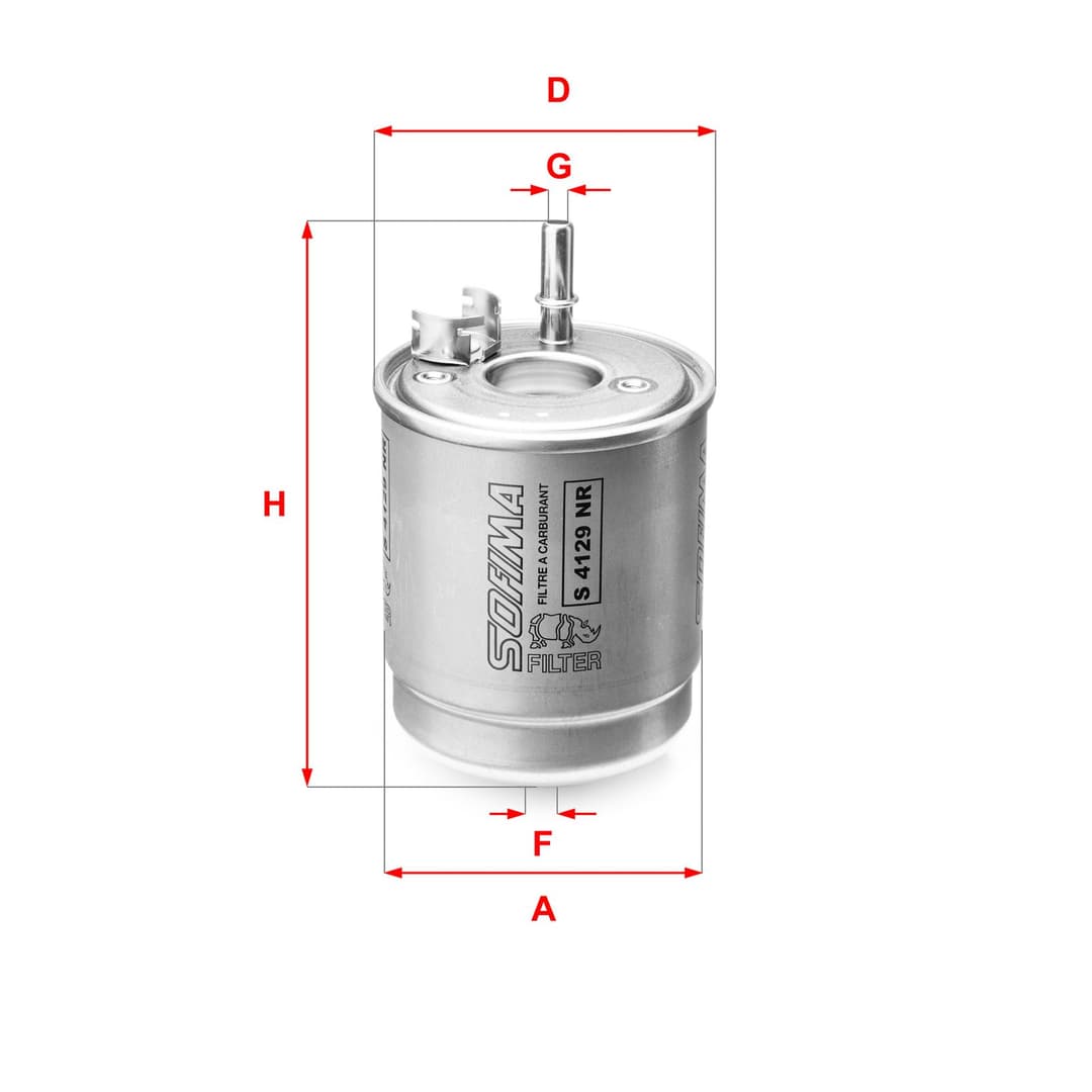 filtru combustibil SOFIMA S 4129 NR