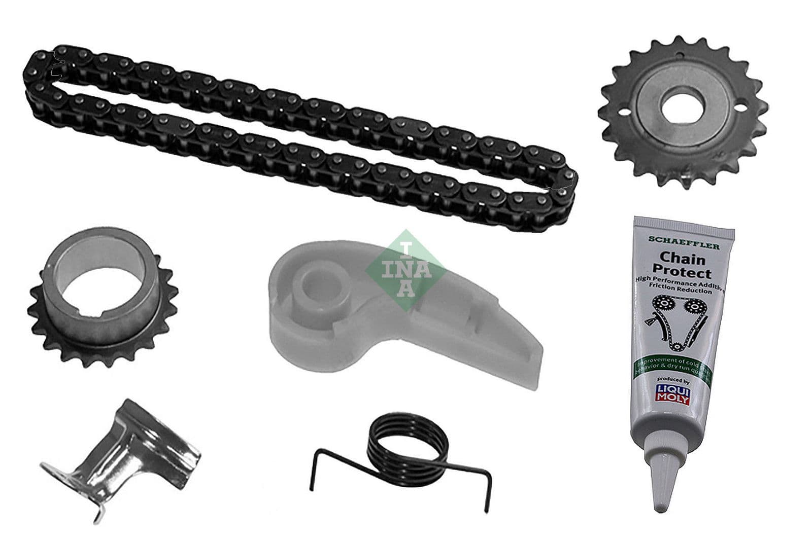 Set lant, antrenare pompa ulei Schaeffler INA 558 0154 30