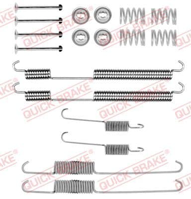 Set accesorii, sabot de frana QUICK BRAKE 105-0755