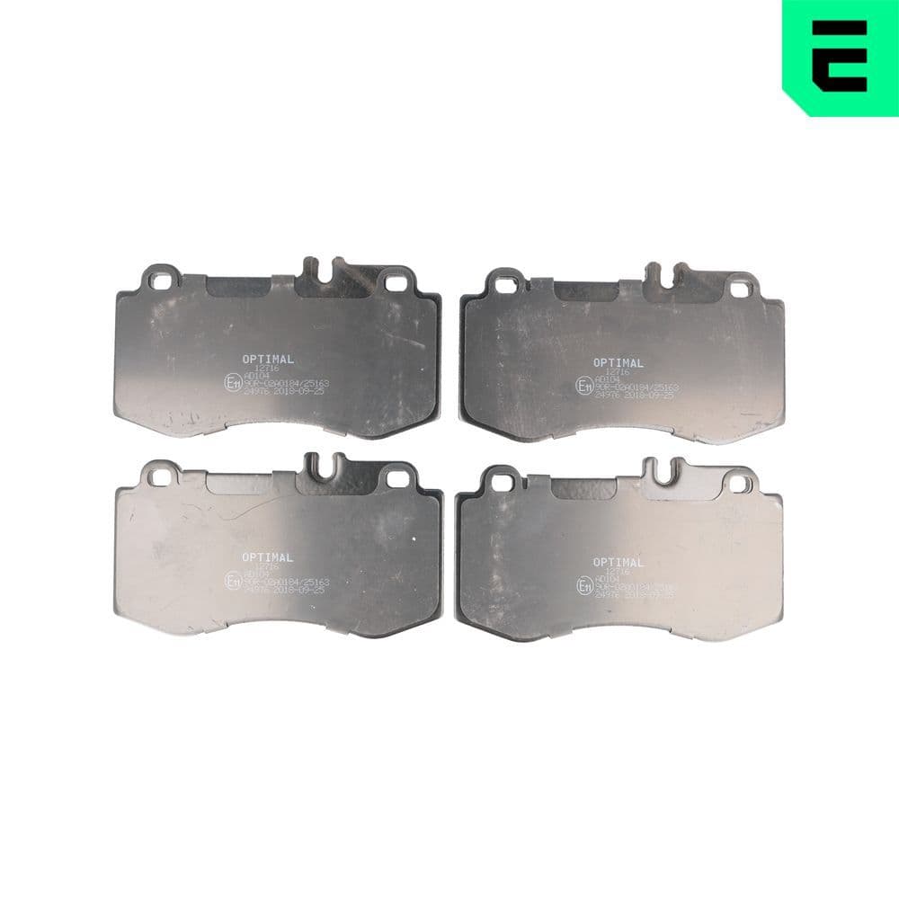 set placute frana,frana disc OPTIMAL BP-12716