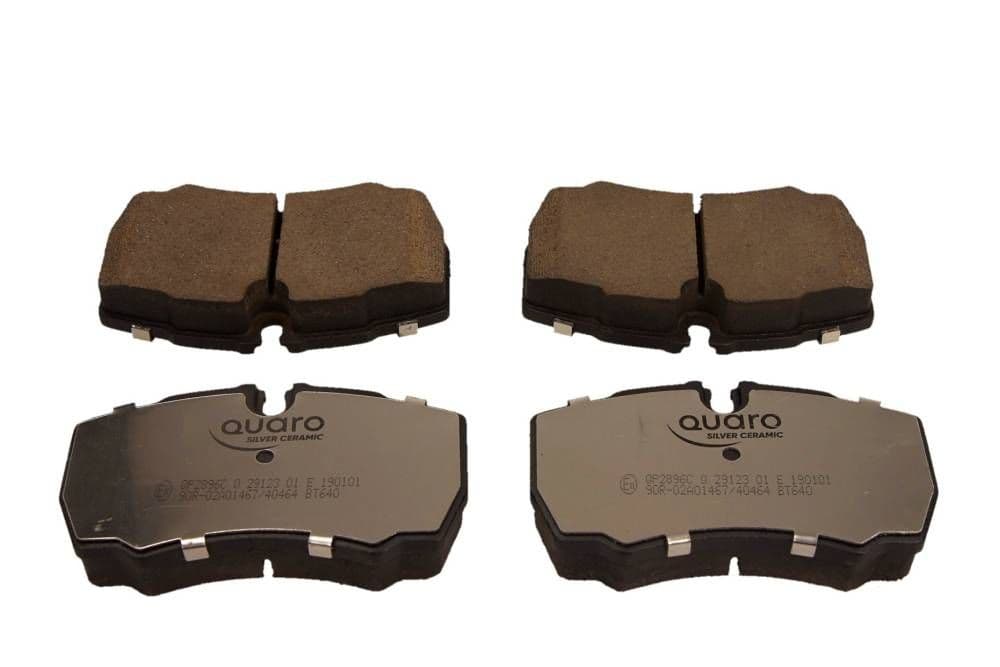 set placute frana,frana disc QUARO SILVER CERAMIC QP2896C