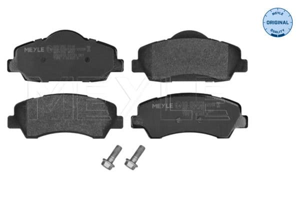 set placute frana,frana disc MEYLE -ORIGINAL: True to OE. 025 252 5118