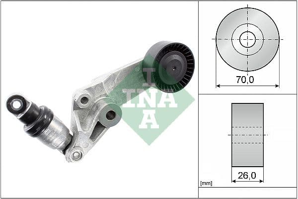 Intinzator curea, curea distributie Schaeffler INA 534 0016 10