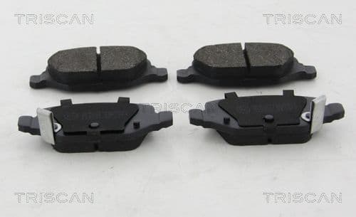 set placute frana,frana disc TRISCAN 8110 15069