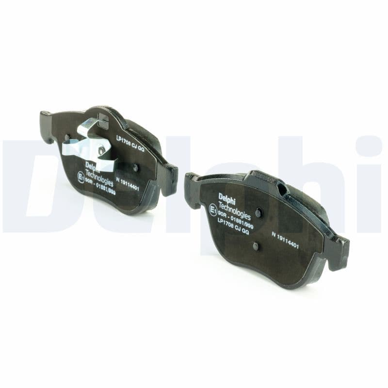 set placute frana,frana disc DELPHI LP1708