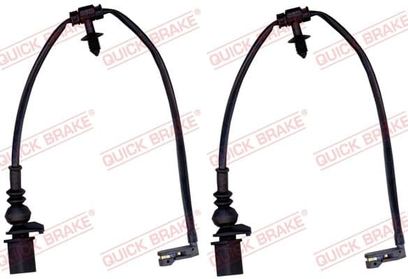 senzor de avertizare,uzura placute de frana QUICK BRAKE WS 0415 A