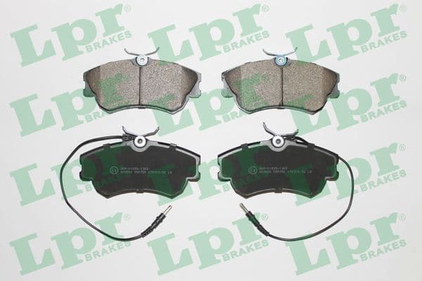 set placute frana,frana disc LPR 05P750