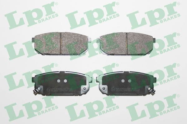 set placute frana,frana disc LPR 05P1370