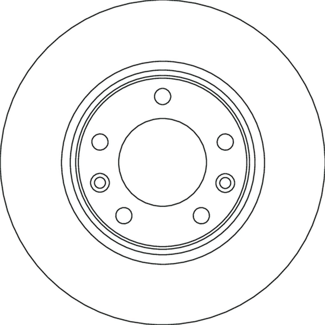 Disc frana TRW DF6780