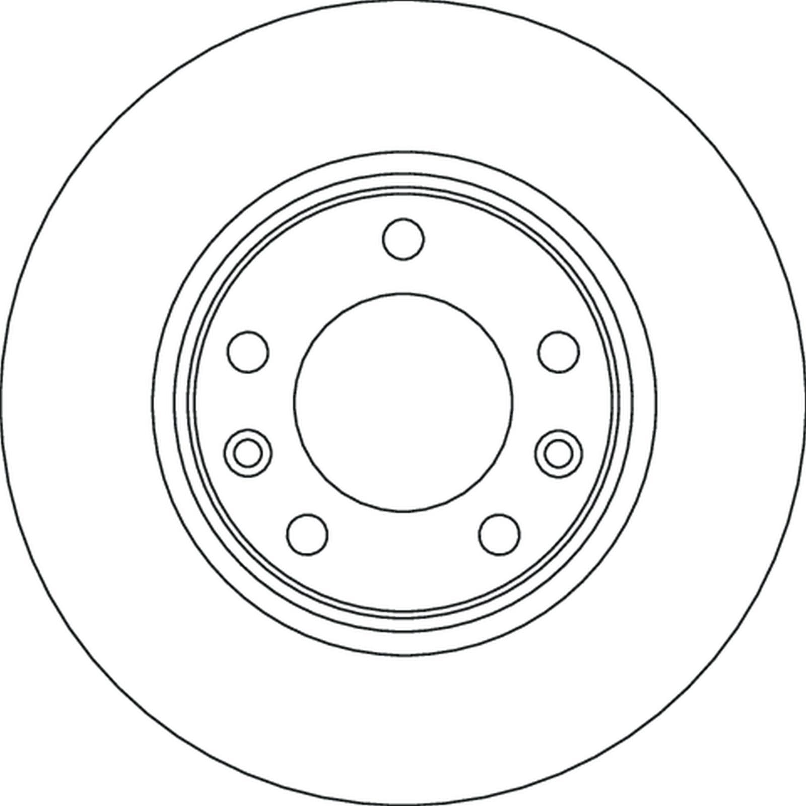 Disc frana TRW DF6780
