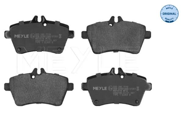 set placute frana,frana disc MEYLE -ORIGINAL: True to OE. 025 240 7719
