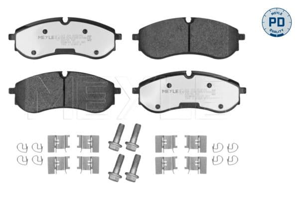 set placute frana,frana disc MEYLE -PD: Advanced performance and design. 025 224 9220/PD