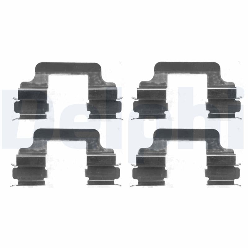 Set accesorii, placute frana DELPHI LX0383