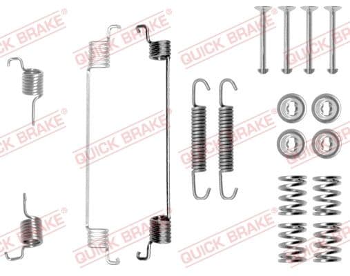 Set accesorii, sabot de frana QUICK BRAKE 105-0672