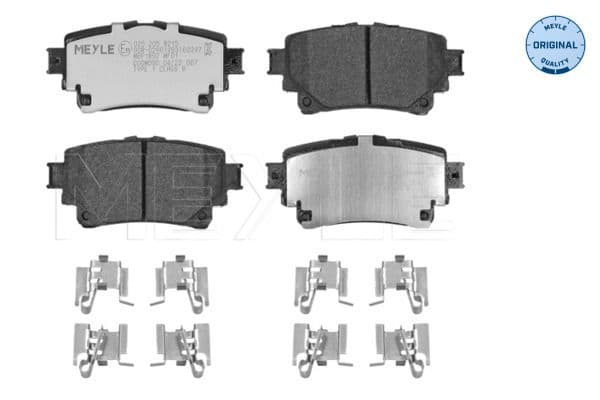 set placute frana,frana disc MEYLE -ORIGINAL: True to OE. 025 205 8215
