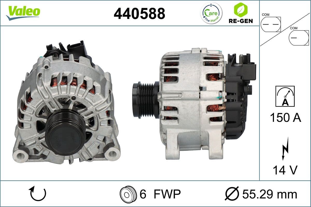 Generator / Alternator VALEO 440588