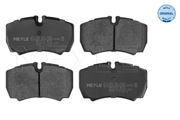 set placute frana,frana disc MEYLE -ORIGINAL: True to OE. 025 291 2320