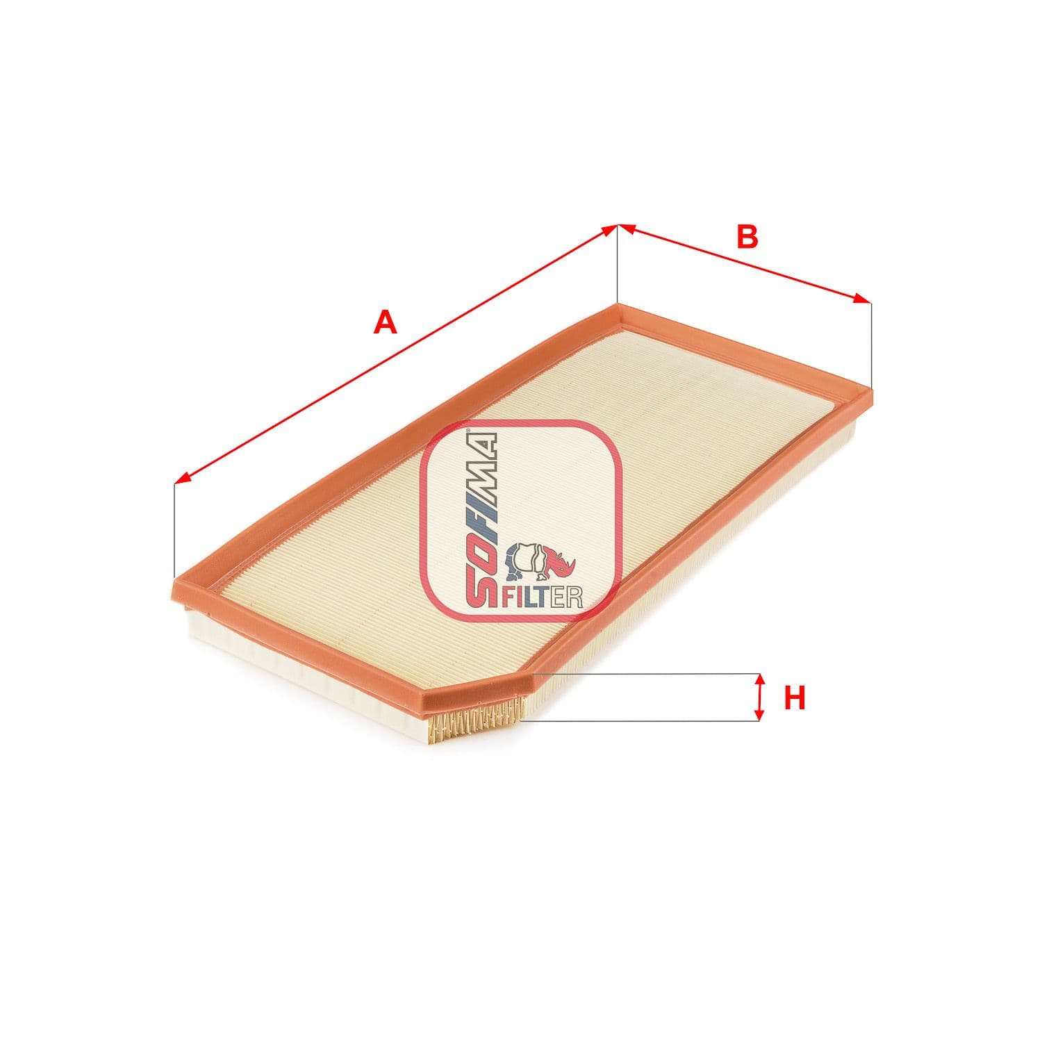 Filtru aer SOFIMA S 3657 A