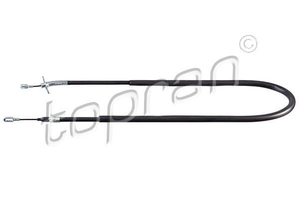 Cablu, frana de parcare TOPRAN 631 765
