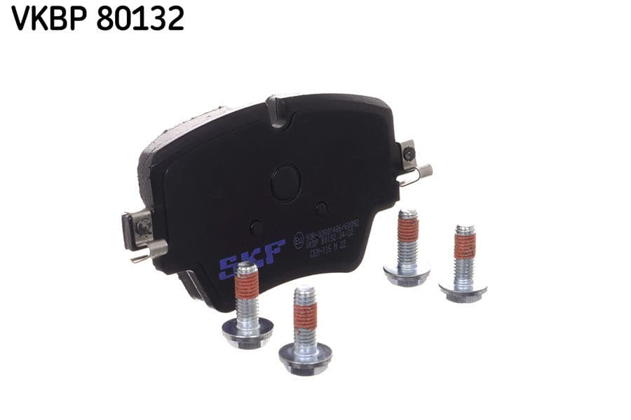 set placute frana,frana disc SKF VKBP 80132