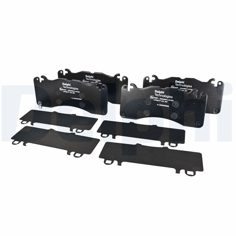 set placute frana,frana disc DELPHI LP3377
