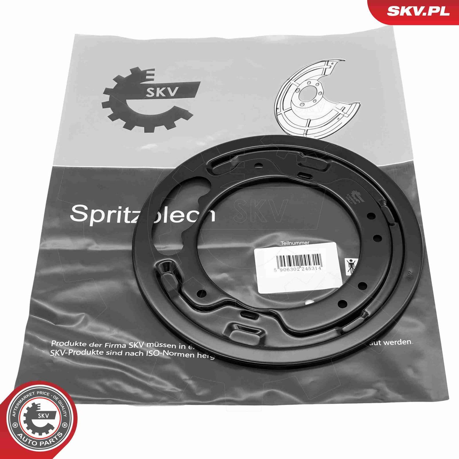 protectie stropire,disc frana ESEN SKV 57SKV536