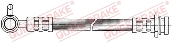 Furtun frana QUICK BRAKE 50.044
