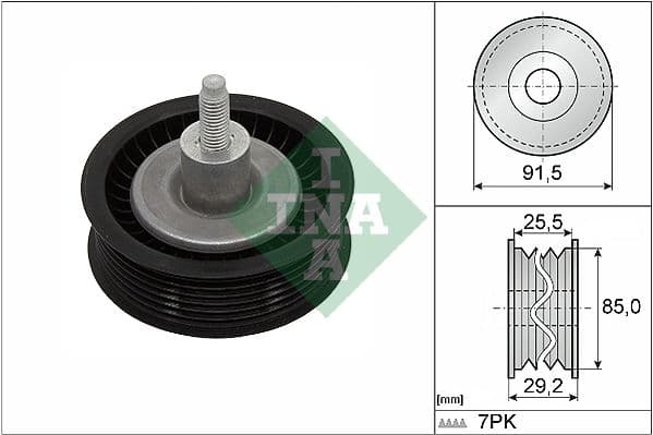 Rola ghidare/conducere, curea transmisie Schaeffler INA 532 0909 10