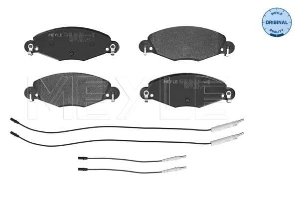 set placute frana,frana disc MEYLE -ORIGINAL: True to OE. 025 232 7318