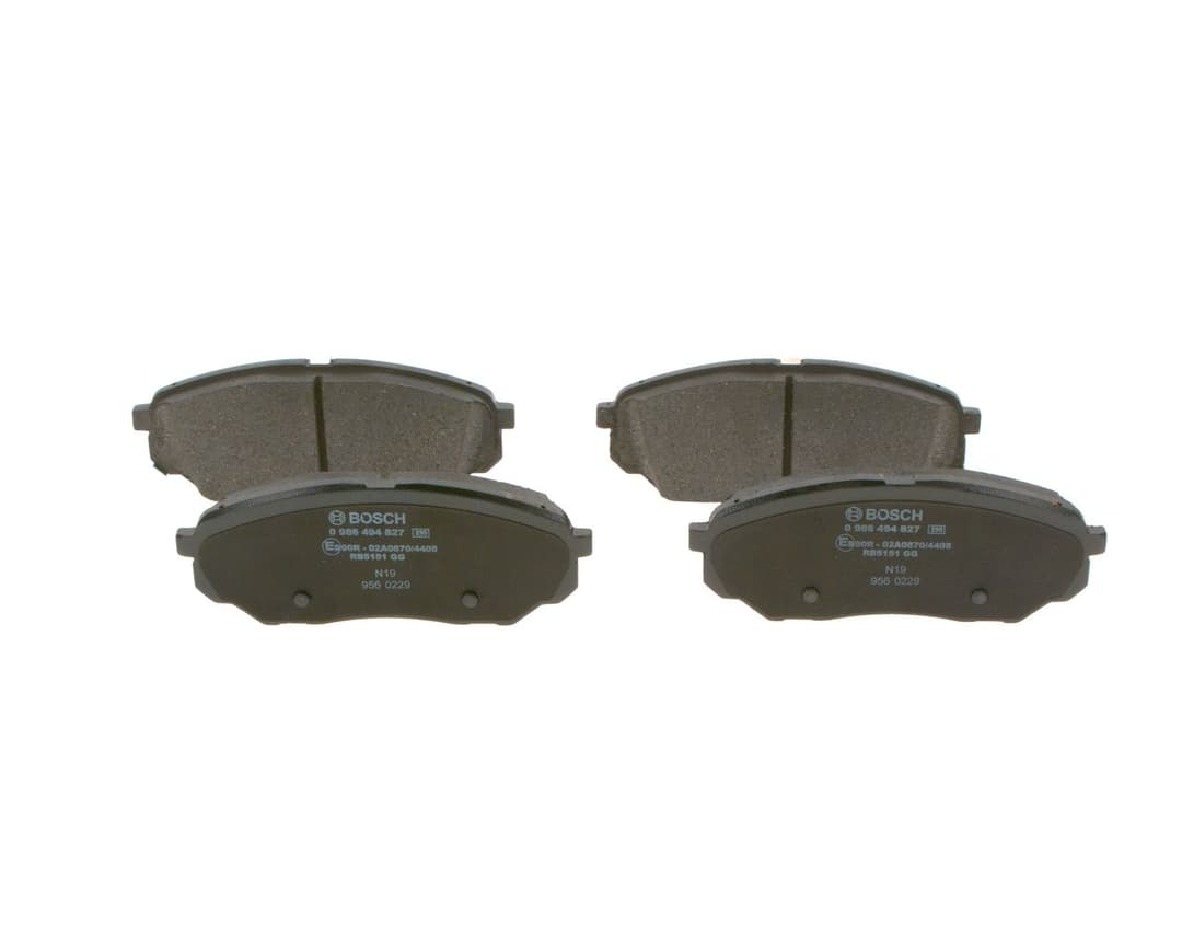 set placute frana,frana disc BOSCH 0 986 494 827