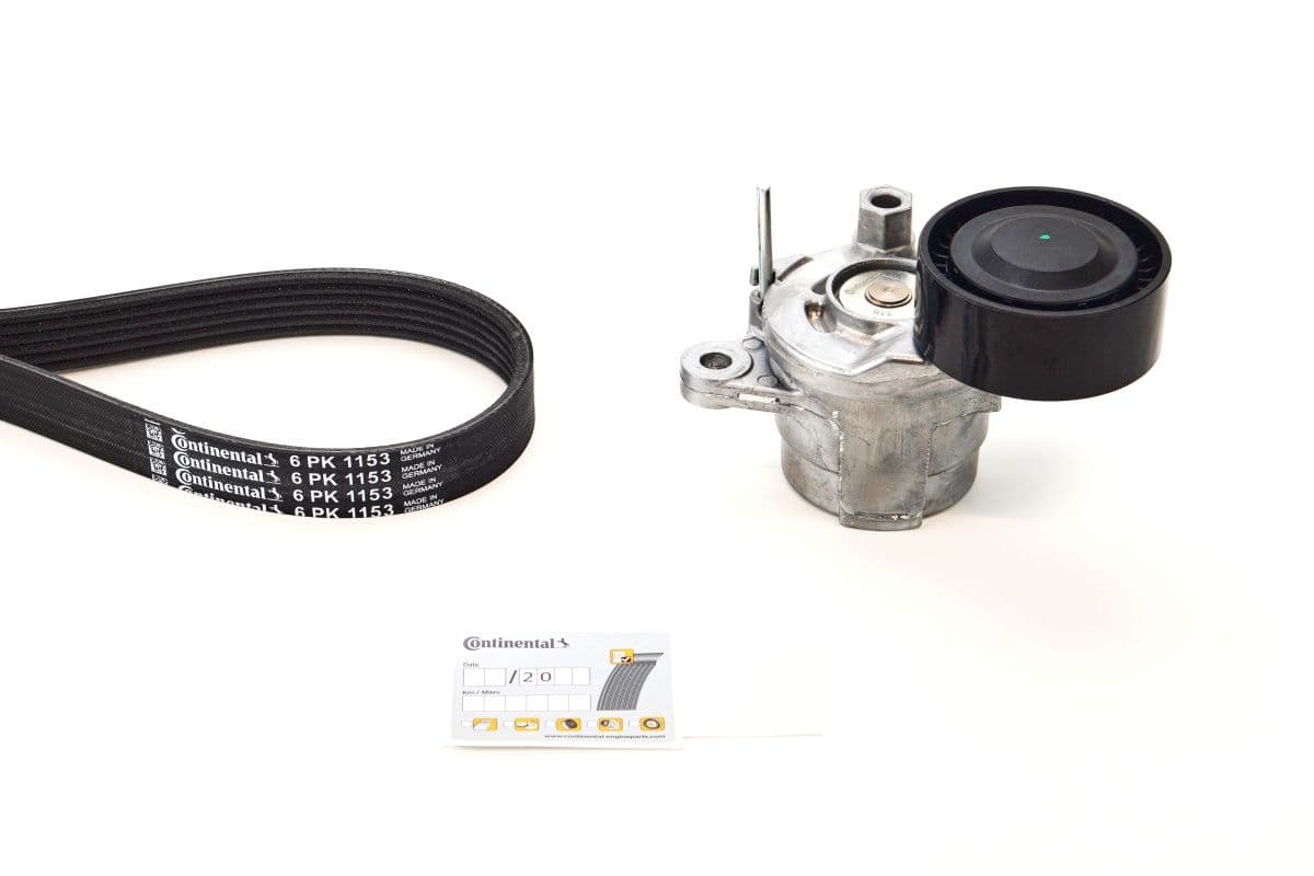 Set curea transmisie cu caneluri CONTINENTAL CTAM 6PK1153K7