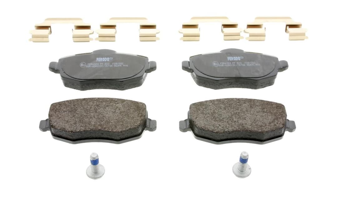 set placute frana,frana disc FERODO PREMIER ECO FRICTION FDB1582