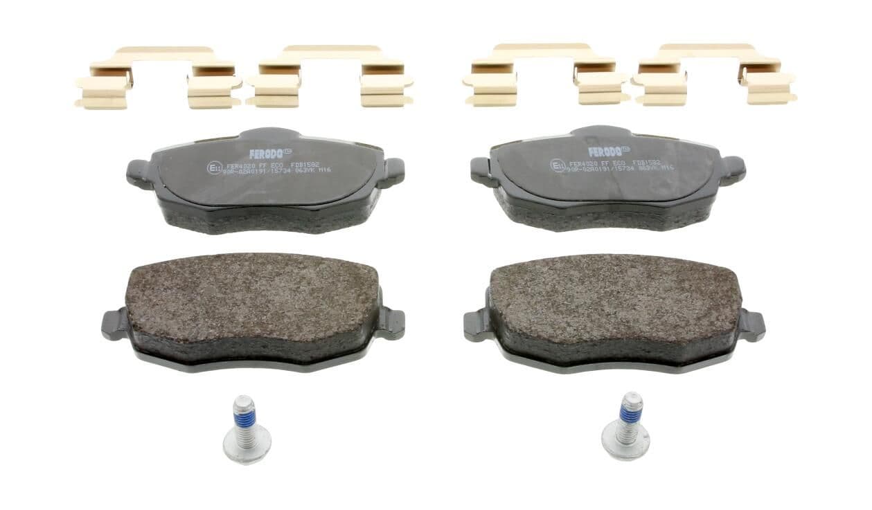 set placute frana,frana disc FERODO PREMIER ECO FRICTION FDB1582