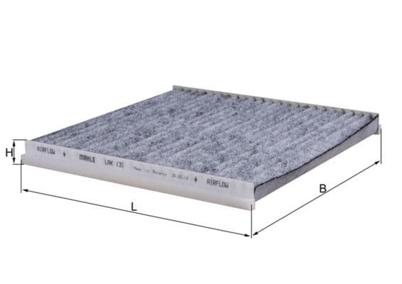 Filtru, aer habitaclu MAHLE LAK 131