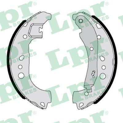 Set saboti frana LPR 01197