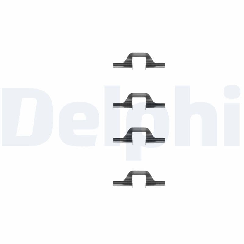Set accesorii, placute frana DELPHI LX0260