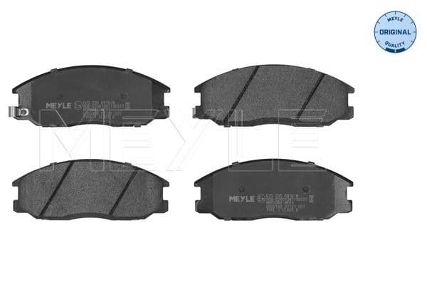 set placute frana,frana disc MEYLE -ORIGINAL: True to OE. 025 235 6916/W