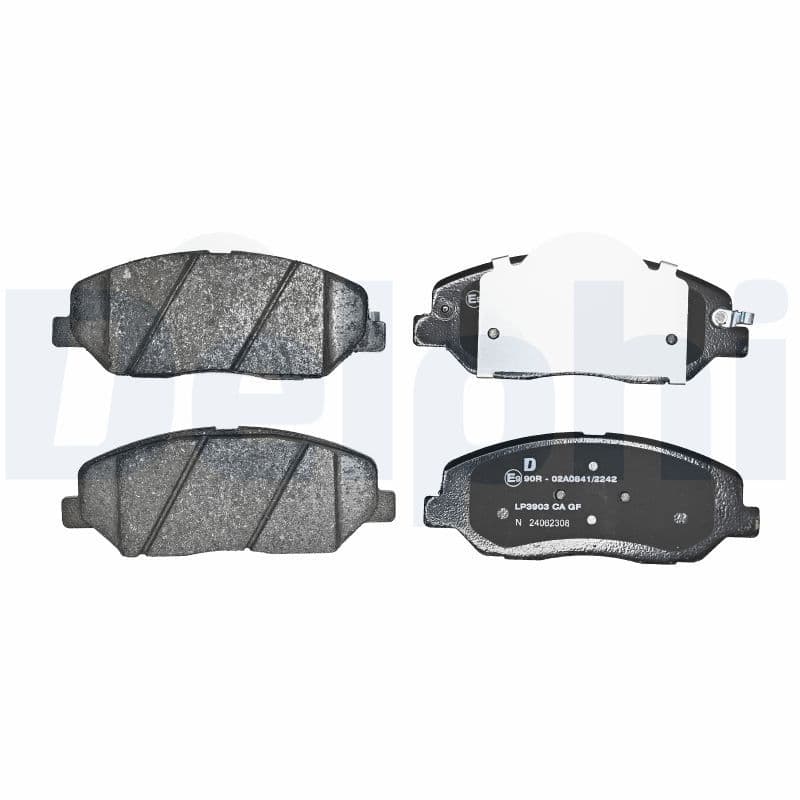 set placute frana,frana disc DELPHI LP3903