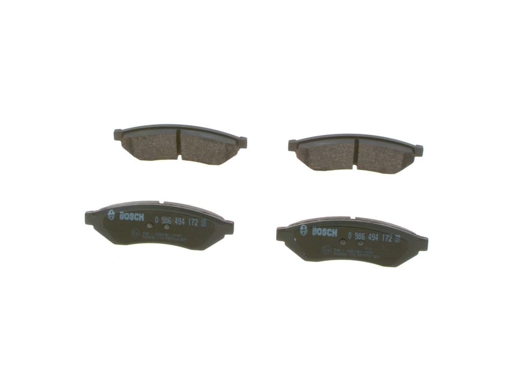 set placute frana,frana disc BOSCH 0 986 494 172
