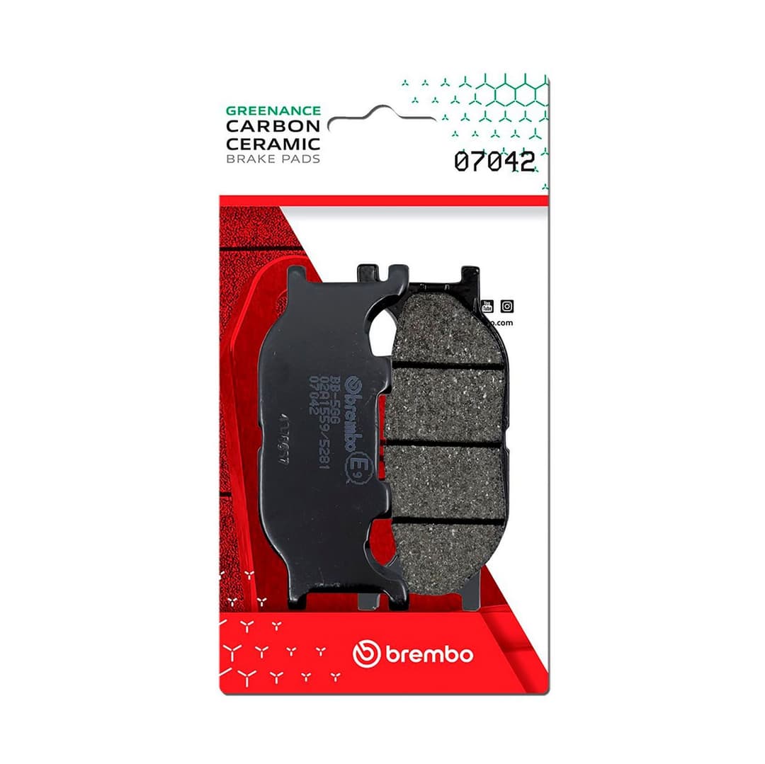 set placute frana,frana disc BREMBO PRIME - CarbonCeramic 07042