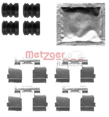 Set accesorii, placute frana METZGER 109-1835