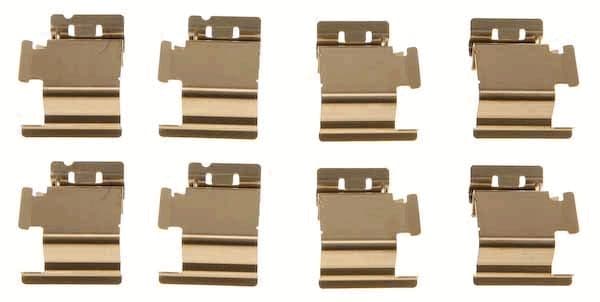 Set accesorii, placute frana TRW PFK467