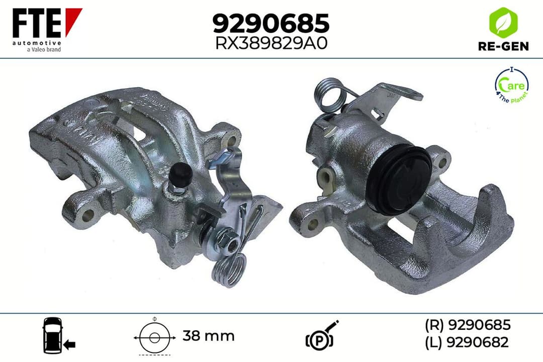 Etrier frana FTE 9290685