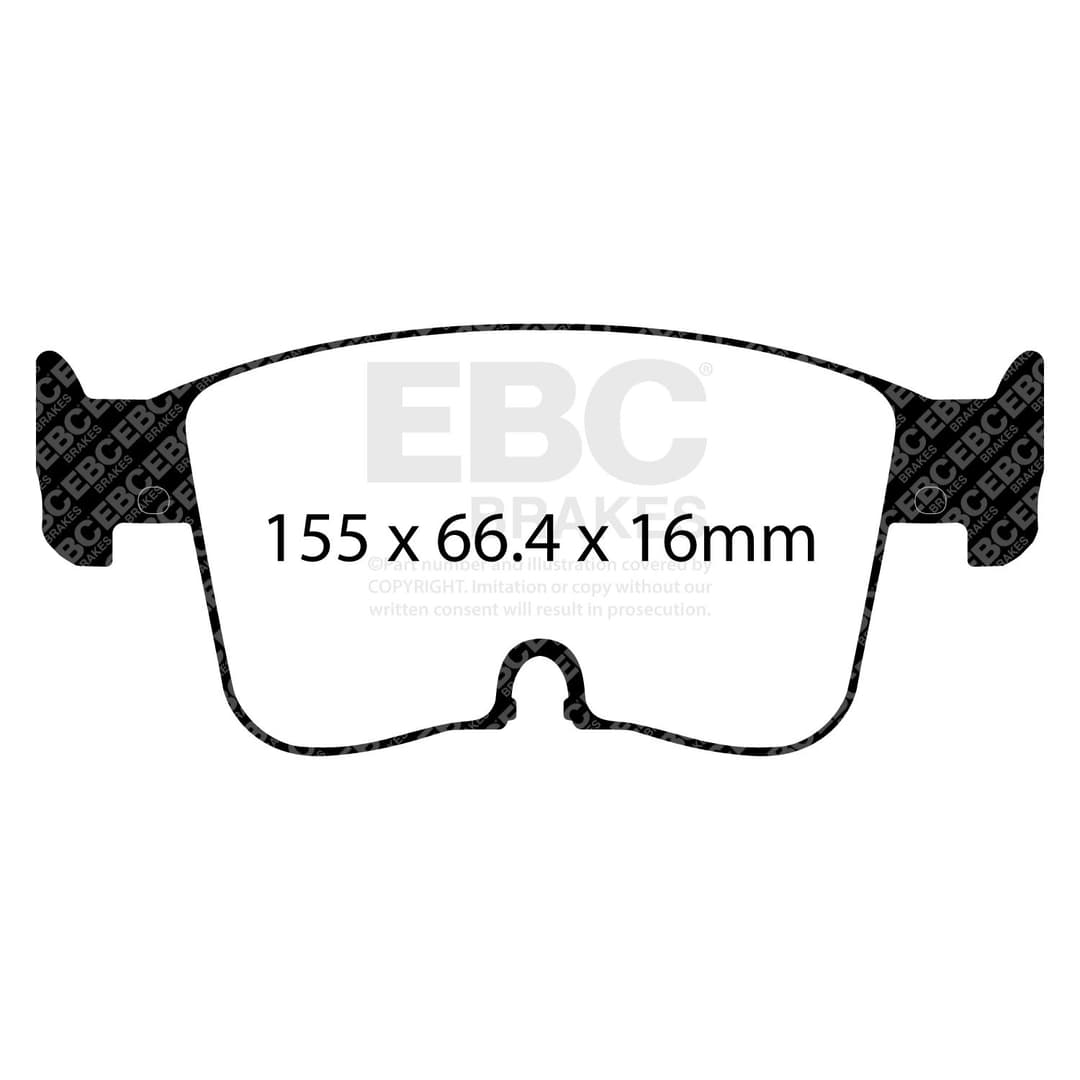 set placute frana,frana disc EBC Brakes DP42479R