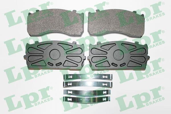 set placute frana,frana disc LPR 05P1169