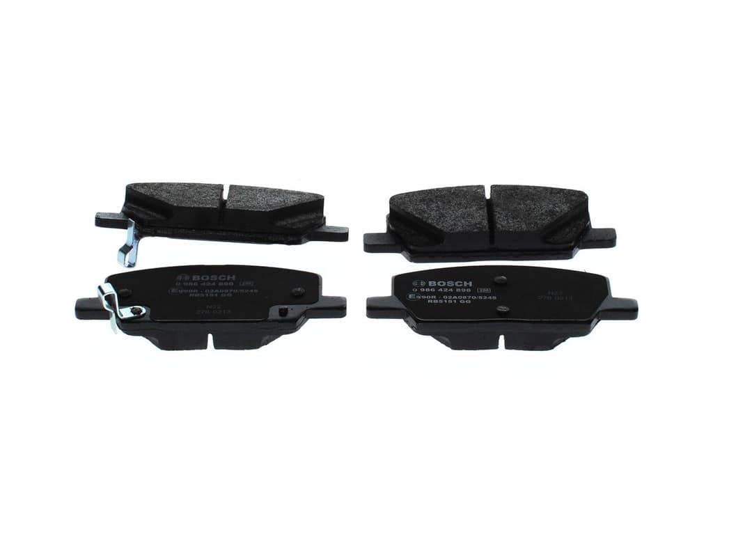 set placute frana,frana disc BOSCH 0 986 424 896