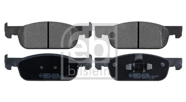 set placute frana,frana disc FEBI BILSTEIN 16975