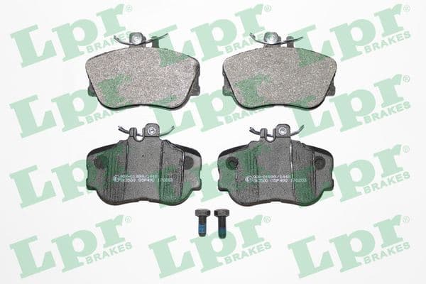 set placute frana,frana disc LPR 05P492