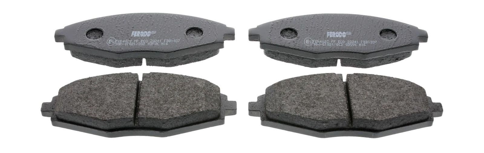set placute frana,frana disc FERODO PREMIER ECO FRICTION FDB1337